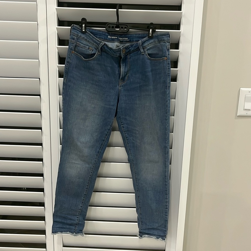 old navy rockstar mid rise